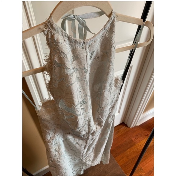 Lover Affinity Lace Halter in Mist, Sz 4, NWT - Picture 2 of 8